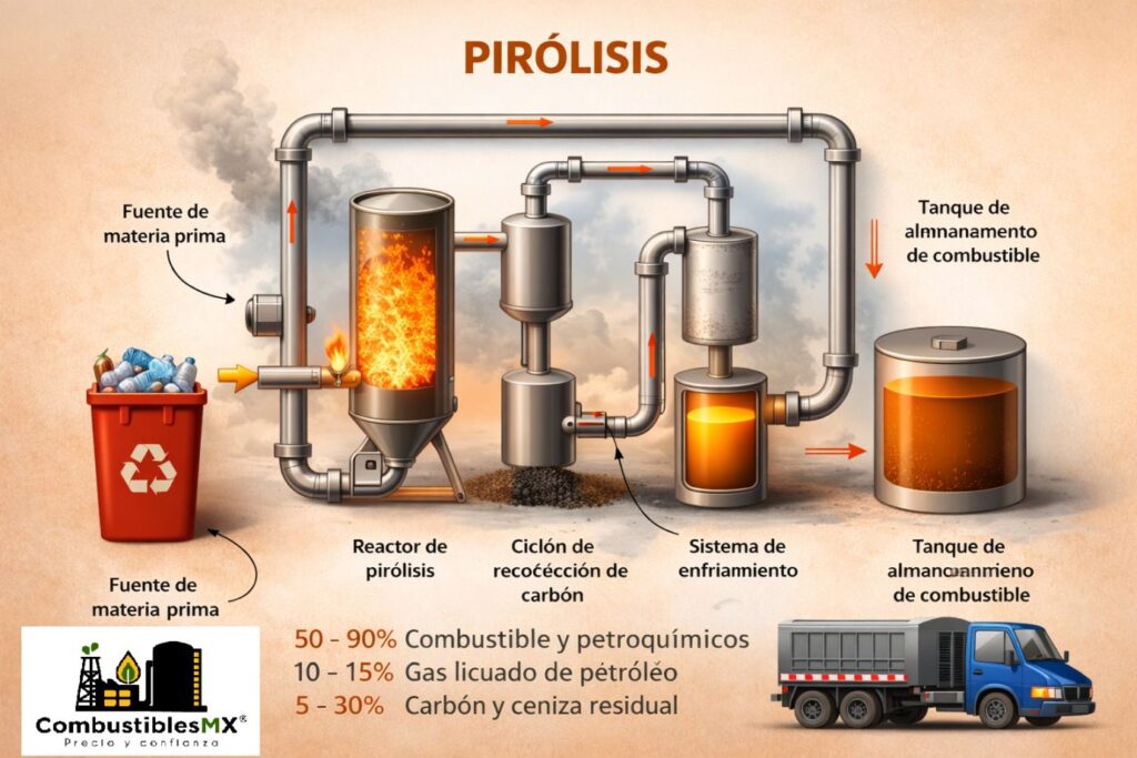aditivo de pirolisis para diesel proceso y aplicacion en transporte