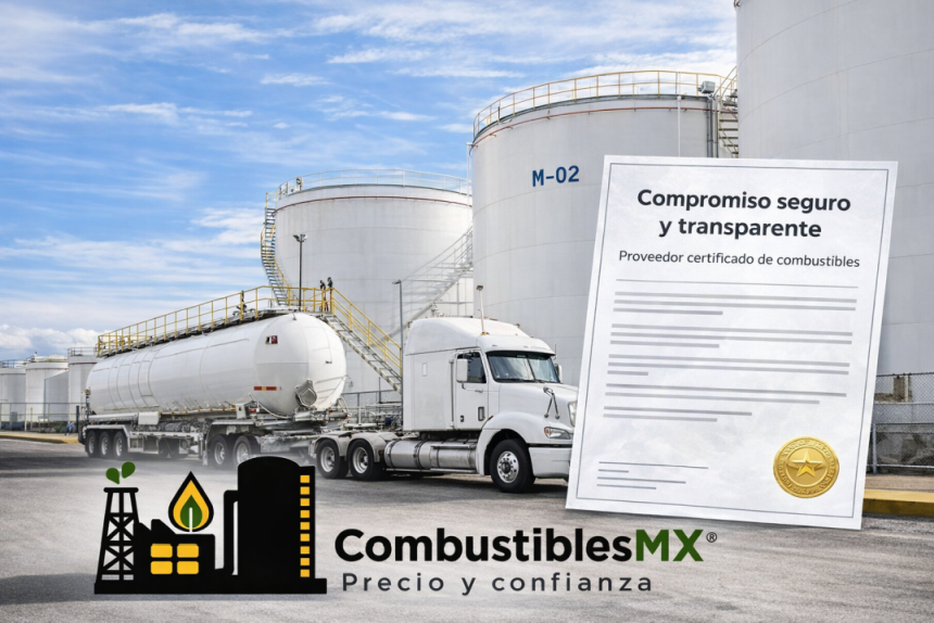 suministro de combustibles para empresas en México con servicio confiable y transparente